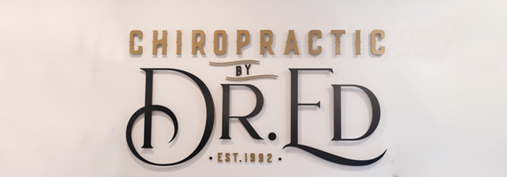 Chiropractic Peterborough ON in Office Sign